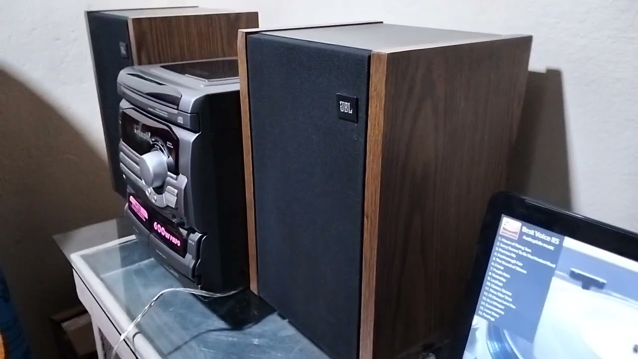 aiwa nsx-522+ jbl j-216 vintage monitor speaker