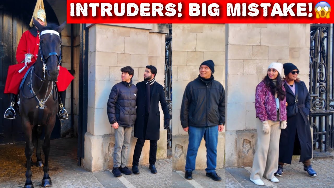 BIG MISTAKE! Tourists INTRUDE Guard Box — King’s Guard Puts THEM in Their Place!