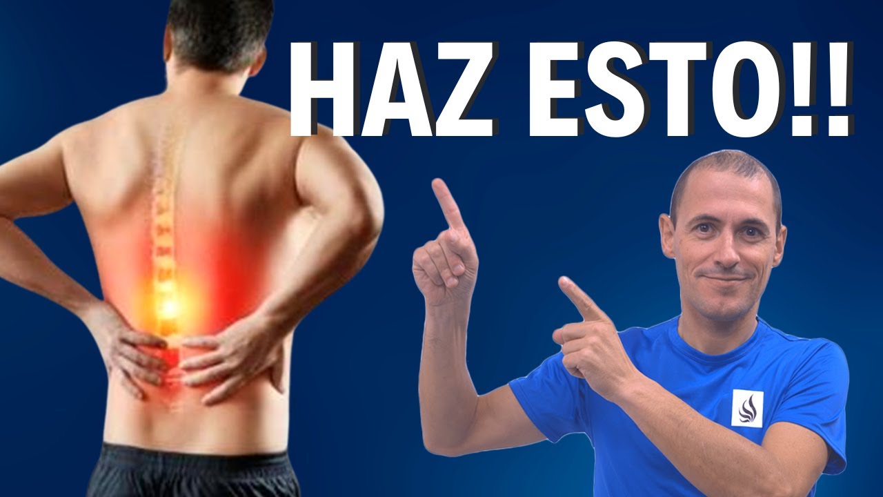 Los 3️⃣ MEJORES ejercicios para la ESPALDA 👍🏻 Mejora tus dolores de espalda