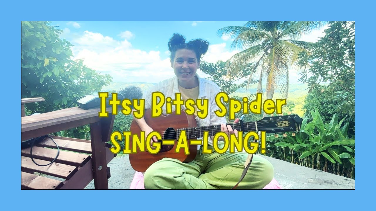 Itsy Bitsy Spider 🕷️ | Upbeat Kids Song | Sing & Dance Along | Live Acoustic