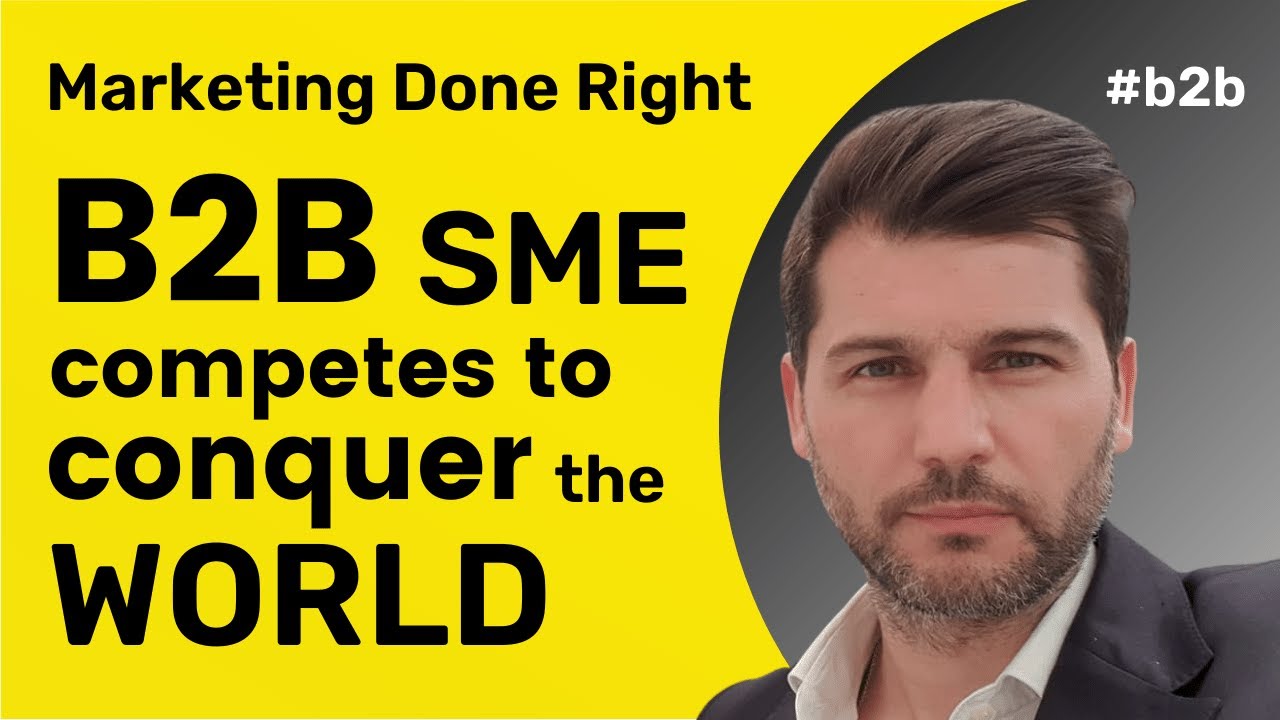 B2B SME Competes to Conquer the World with Miguel Soares Part I | Marketing Done Right | Rui Nunes