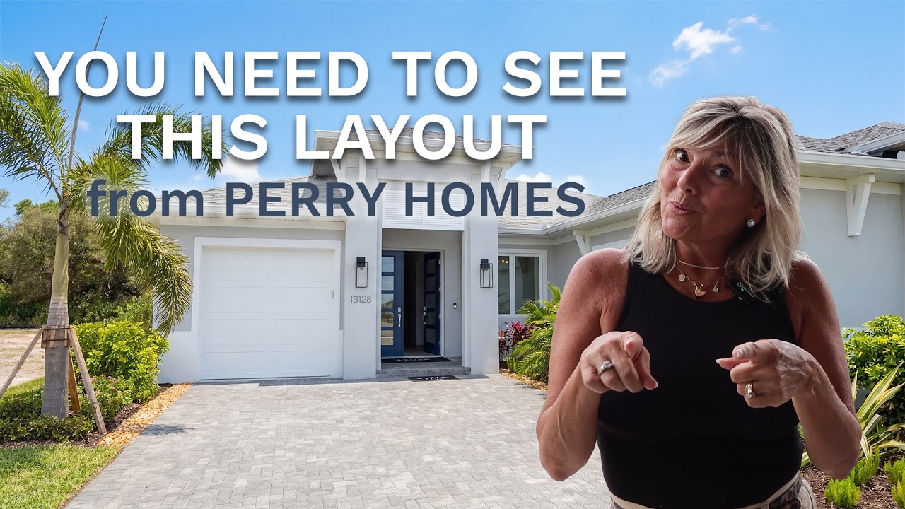 This Floorplan is STUNNING 😍 Perry Homes 2683F | Punta Gorda FL