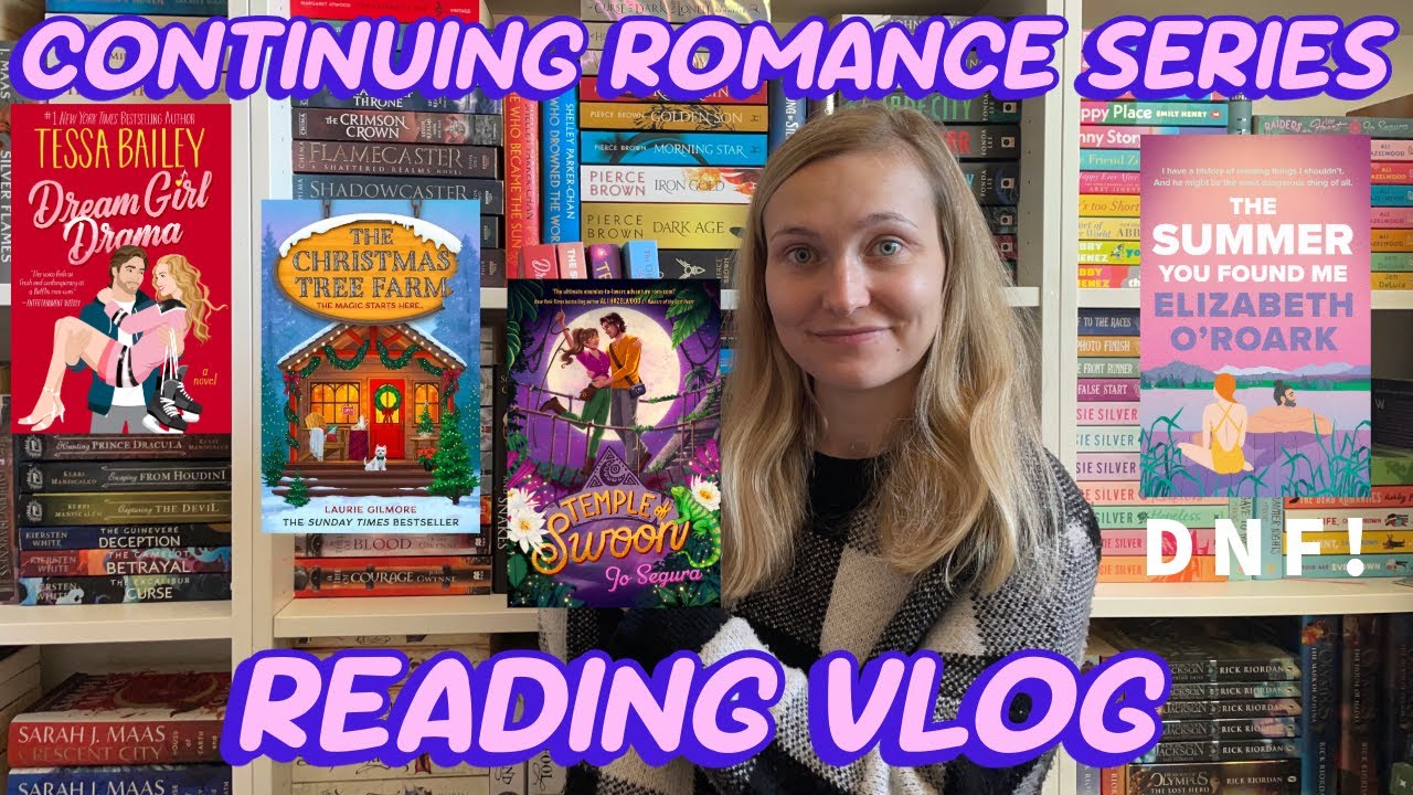Continuing Romance Series I'm in the Middle of! *spoiler free romance reading vlog*