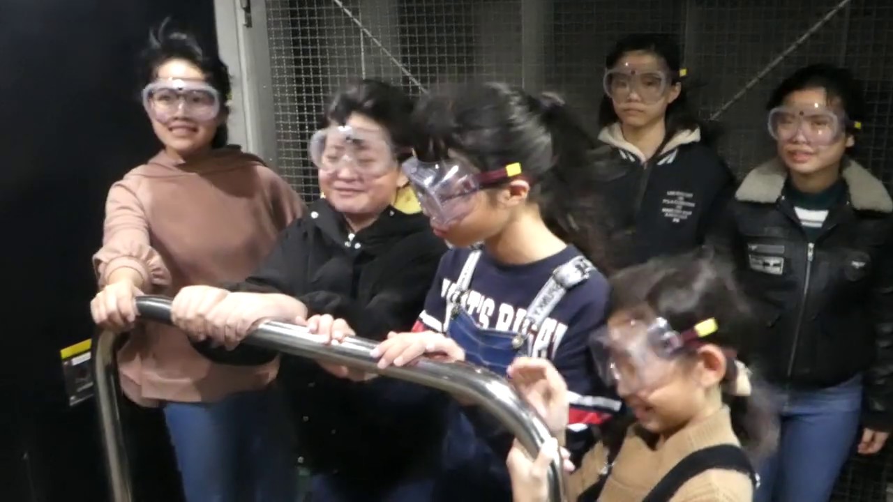 R1年度　咸宜っ子体験教室　台風体験