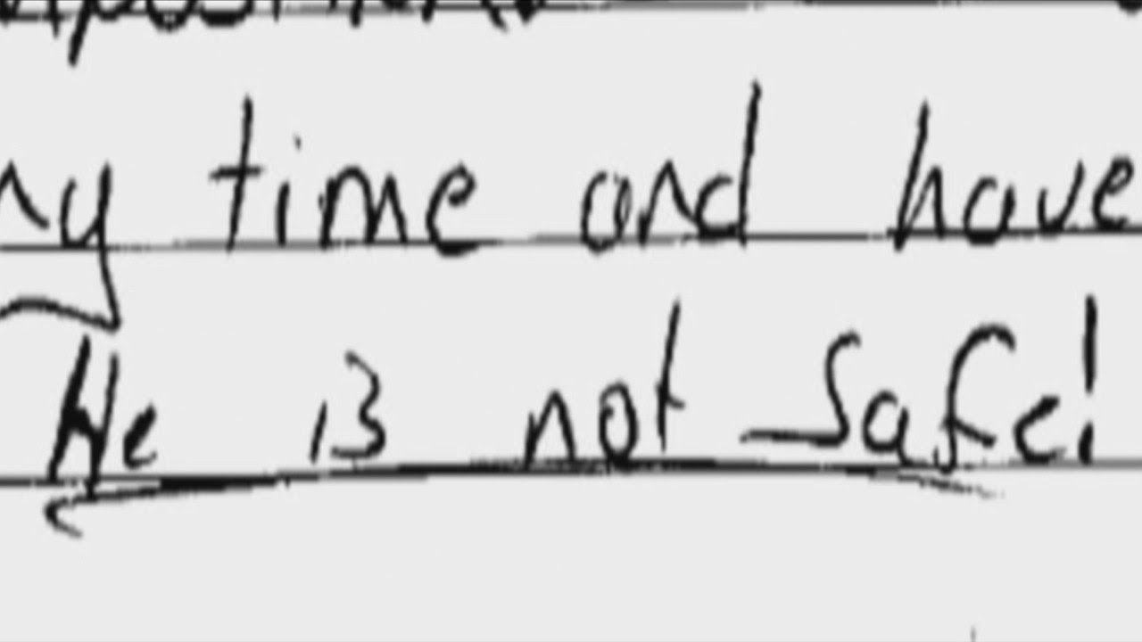 Court documents show father pleaing for son's safety