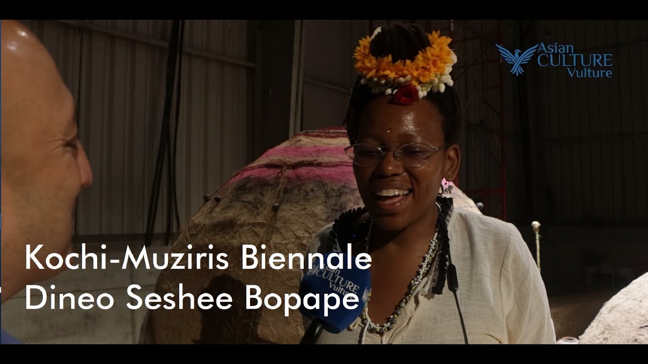Kochi-Muziris Biennale 2025 – Dineo Seshee Bopape – ‘Mme Mmu Bhumi Bhumi’ - the womb, the earth...