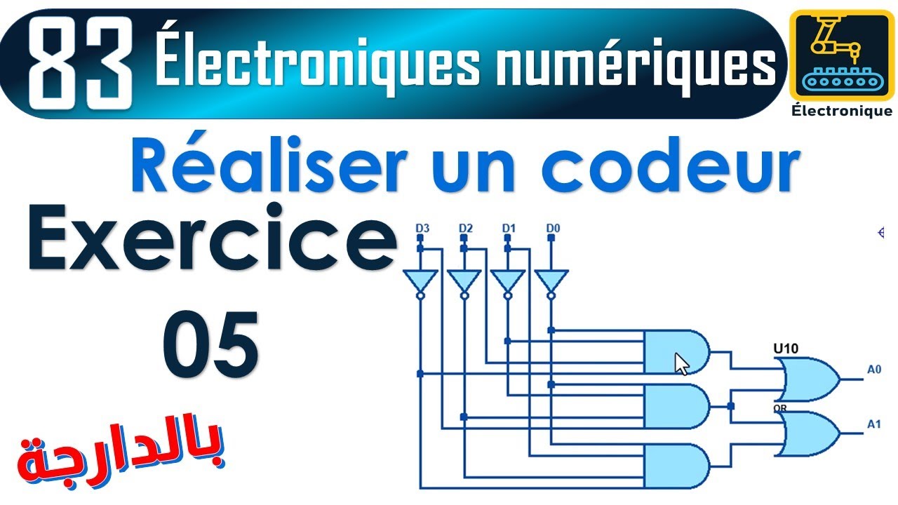 083 Exercice 05 R&eacute;aliser un codeur 4x2