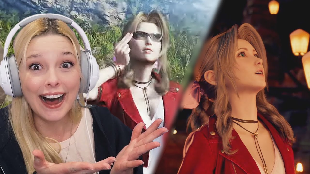Aerith VA Reacts to Final Fantasy VII Rebirth Final Trailer State of Play Reaction