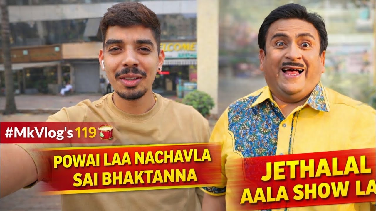 #VLOG119 | JUNGLEE STICKS 😂 | JOGESHWARI BEATS 👑 | SAI PALKHI SHOW PAWAI &hearts;️ |