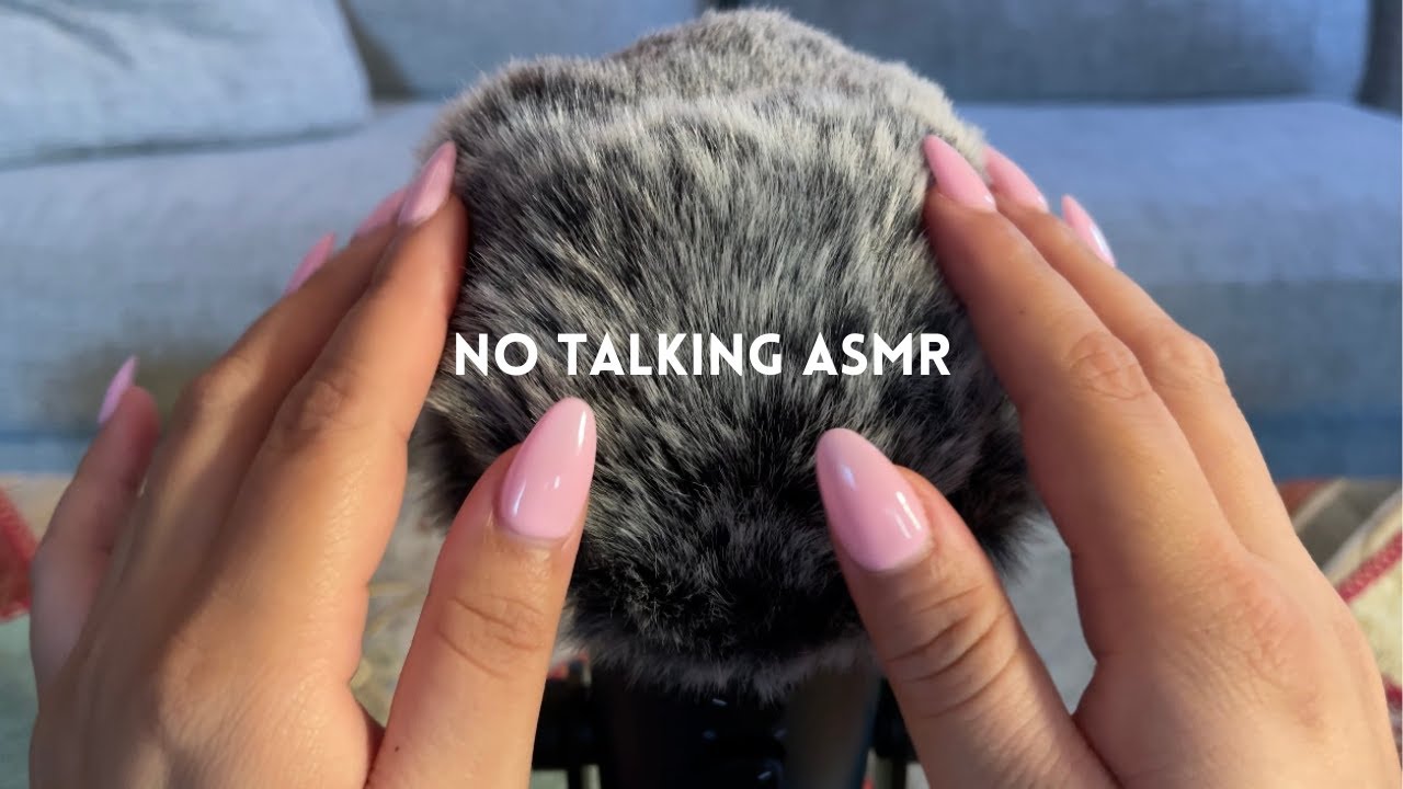 No Talking ASMR Tingly Mic Brushing & Massage 😴 | Instant Relaxation