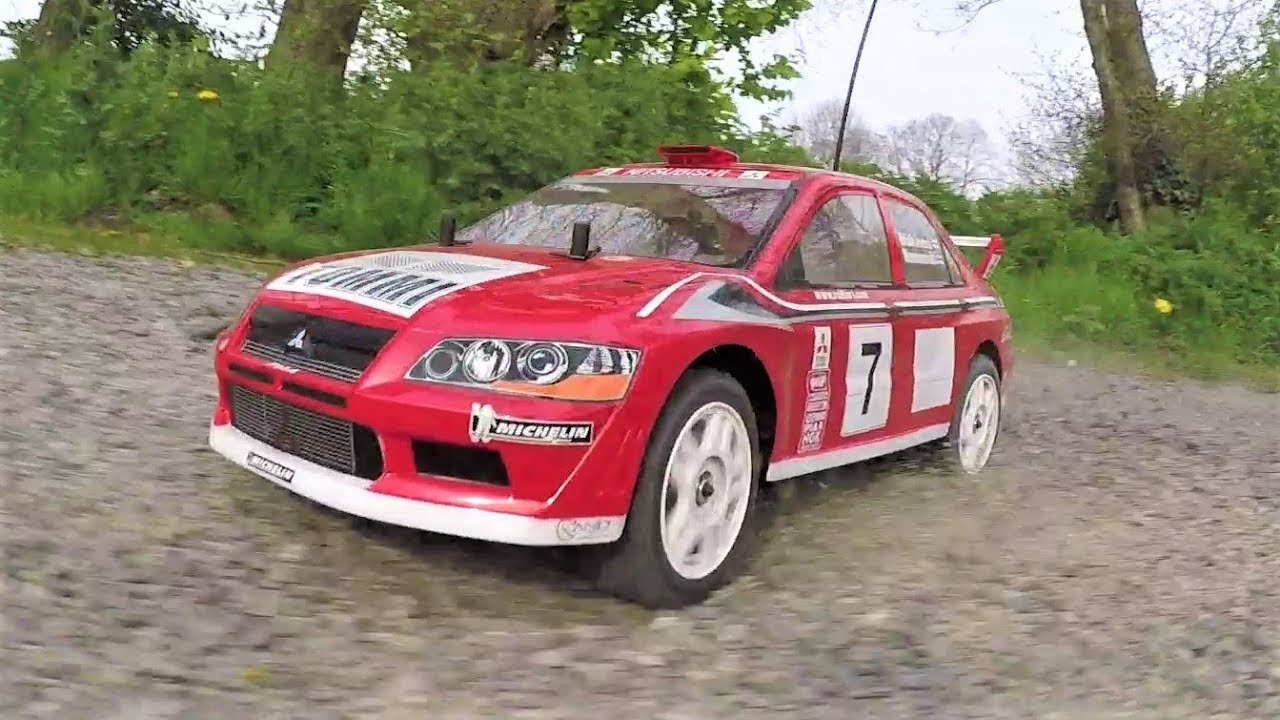 Tamiya TT02 Type-S CAN IT RALLY? Dirt, Gravel & Grass Test Run: Evo 7