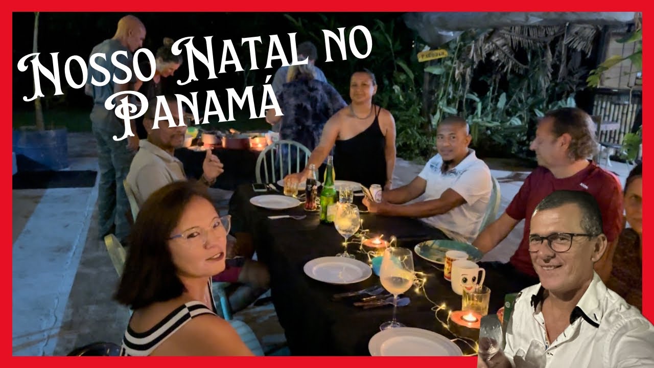 Наш рождественский ужин в Панаме!