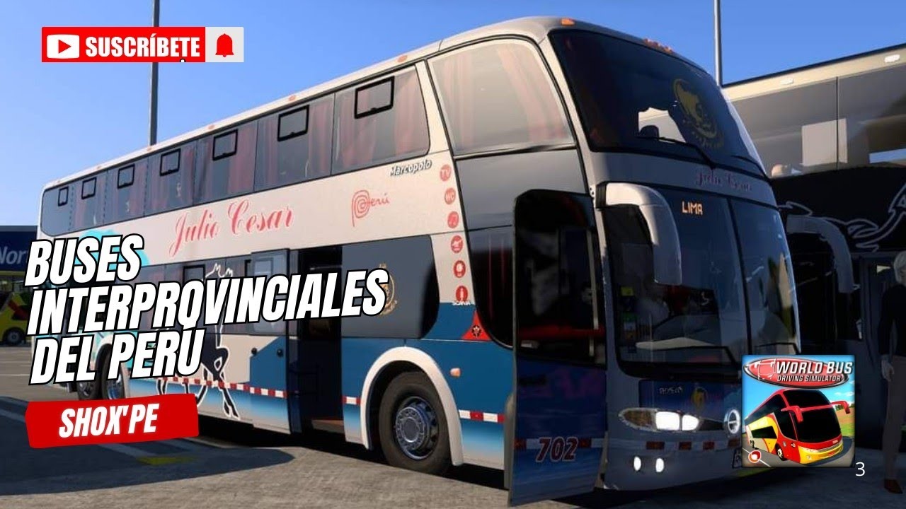 Buses interprovinciales del Perú- World drive bus simulator shox'pe 😱🇵🇪 #ets2