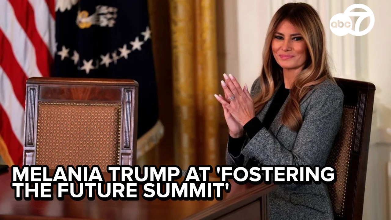 LIVE: First Lady Melania Trump hosts the 'Fostering the Future' summit