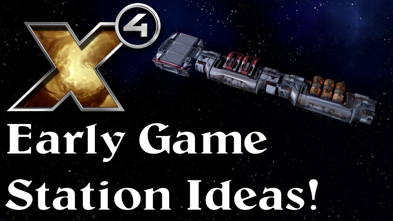 Get into stations quickly!  X4 Foundations, options for low cost stations.