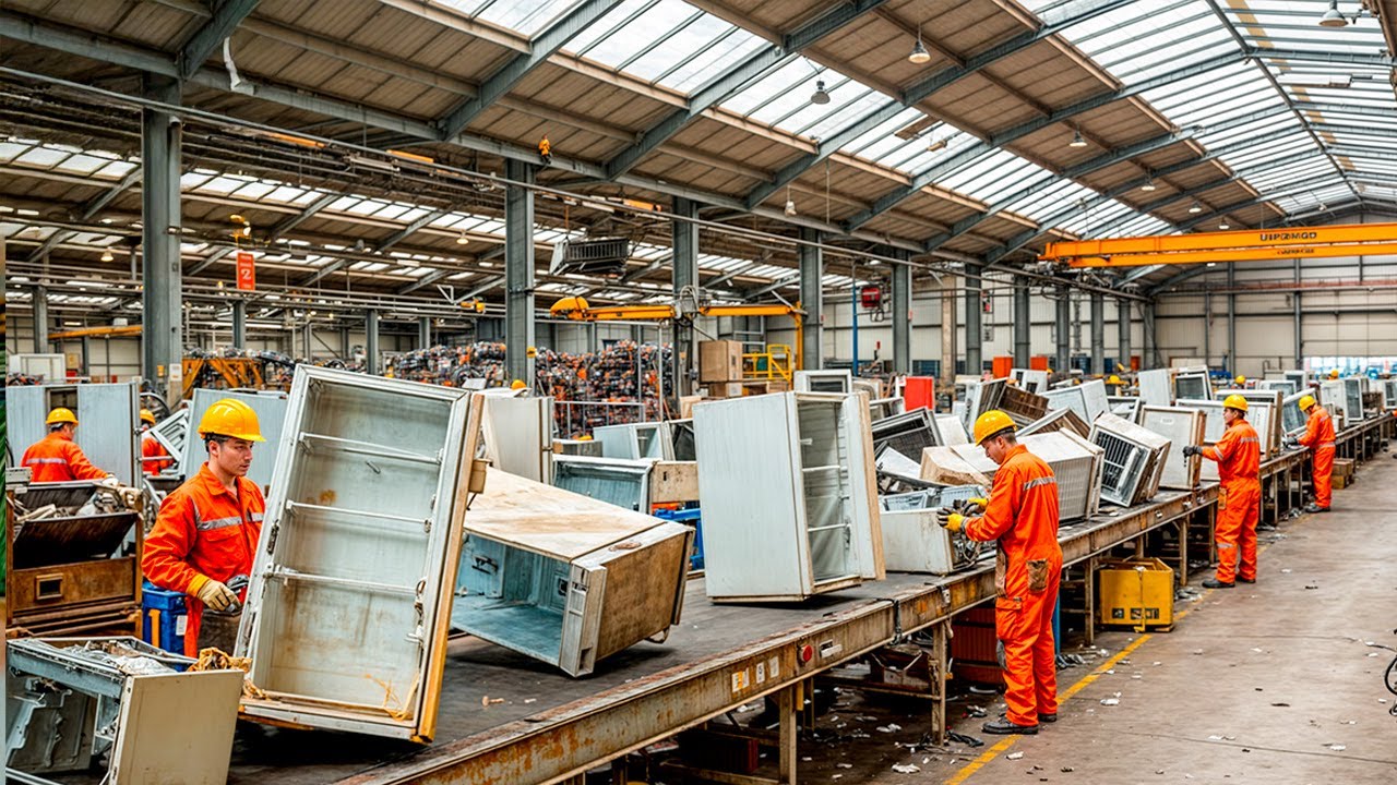 Comment c'est fait : Le Recyclage des D&eacute;chets &Eacute;lectroniques (50 Millions de Tonnes)