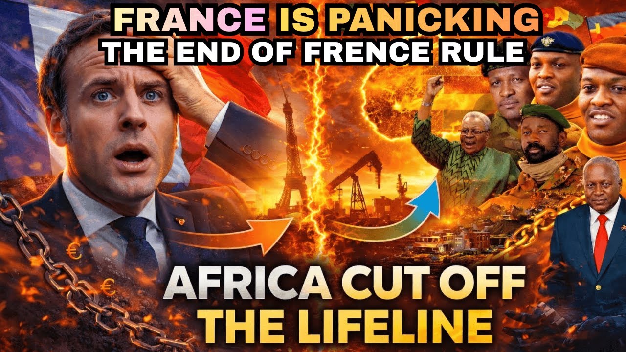FRANCE IN SHOCK AFTER AFRICA TAKES BACK ITS RESOURCES
