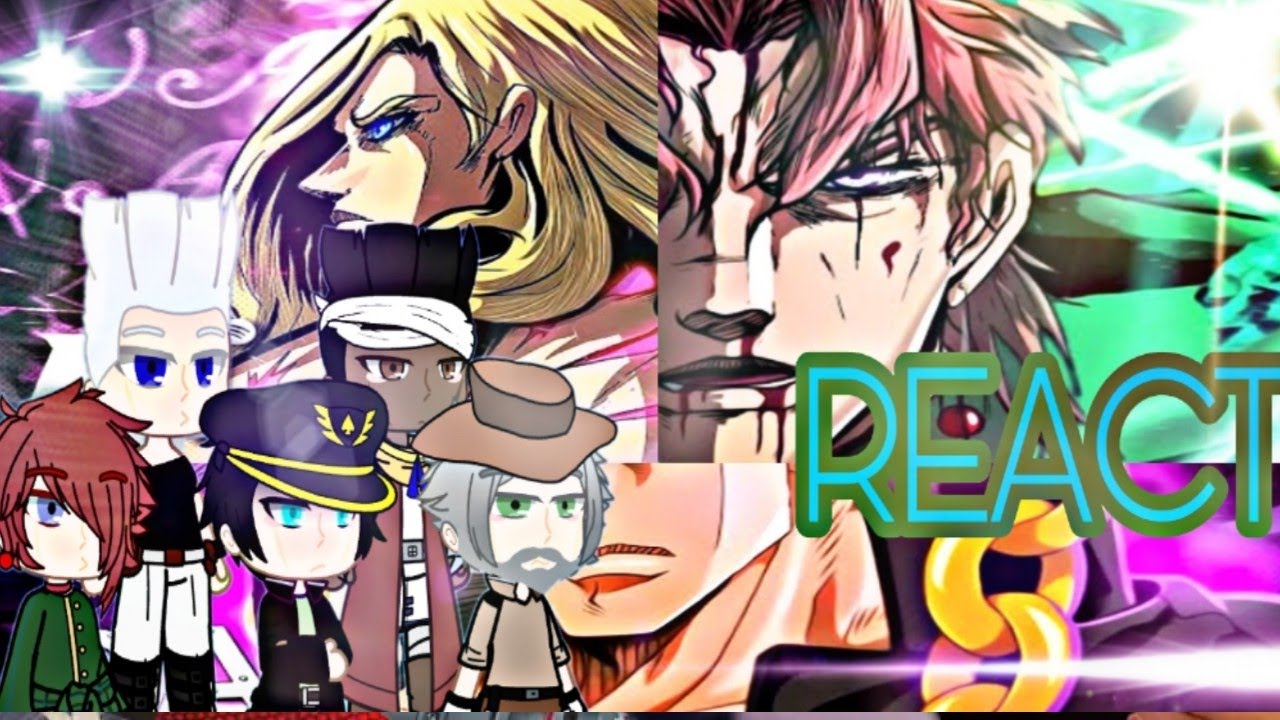 ★Stardust Crusaders reagem Rap - Jotaro(Gabriza), Kakyoin(AniRap) e Funny Valentine(MARK1M)★