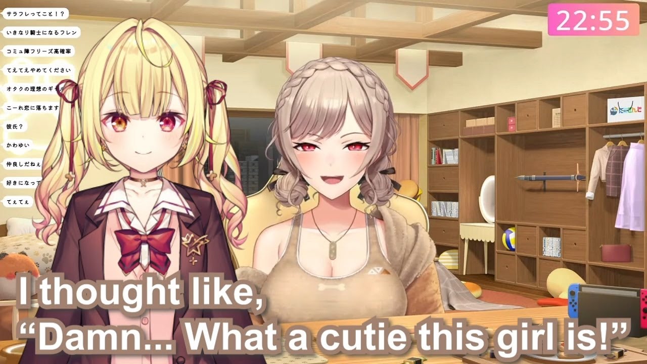 Furen E Lustario talks about how cute Hoshikawa Sara is IRL【Eng Sub / Yuri  / TeeTee / Nijisanji】
