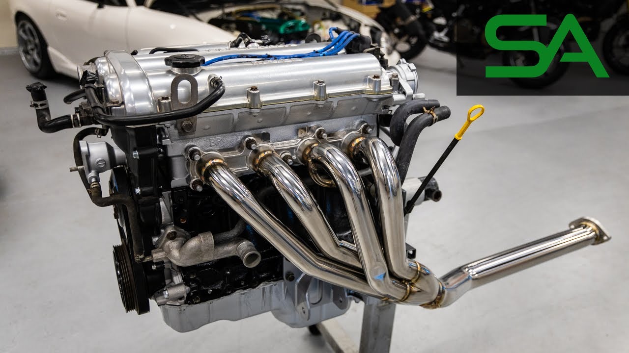 Руководство по установке двигателя Mazda Mx5 Miata и замене заднего коренного сальника!