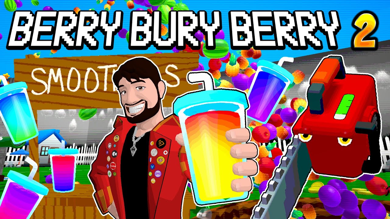 MILLE MILLIONS DE SMOOTHIES À LA TRONÇONNEUSE !! -Berry Bury Berry- [MIXEUR]
