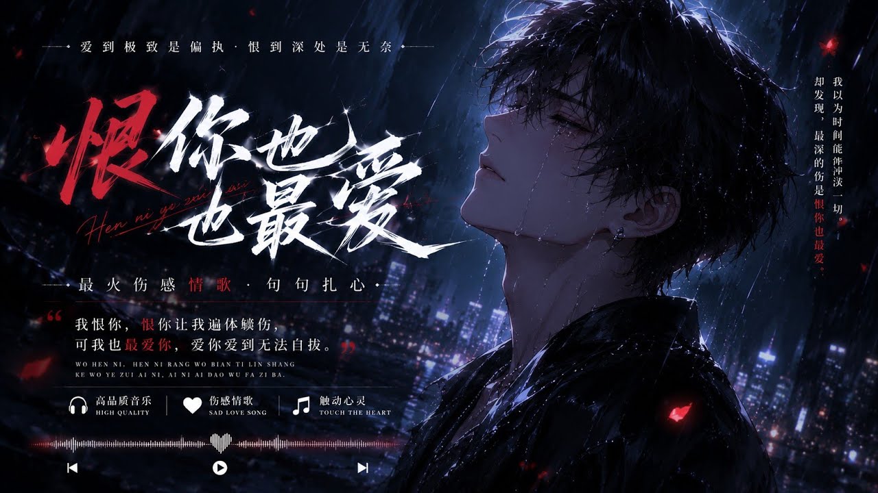 爱到痛 恨到哭｜《恨你也最爱》中文原创歌曲