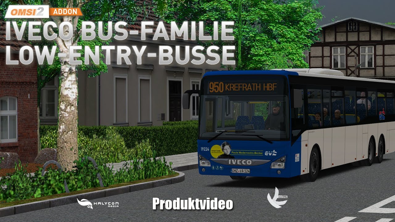 OMSI 2-AddOn IVECO Bus-Familie - Low-Entry-Busse Trailer