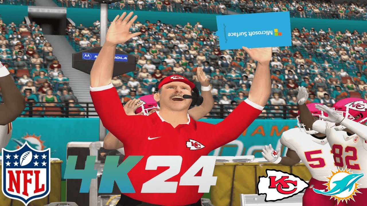 NFL 4K24 (ESPN NFL Football: 2024 Version) KC @ MIA