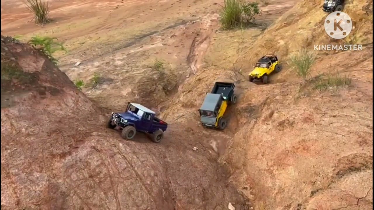 Rc Crawler 1:10 off Road 4x4 trail..from Tawau Team 