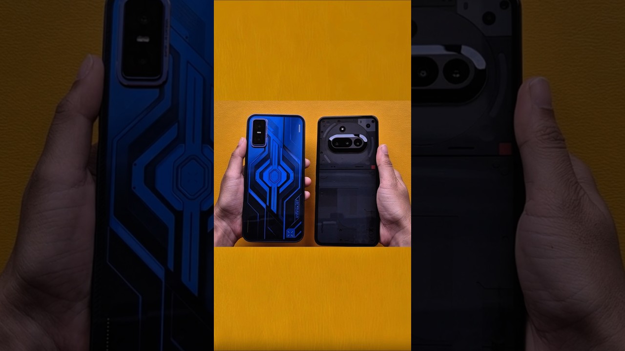 Gaming King? 👑 Infinix GT 30 vs Nothing Phone 3A ⚡ BGMI FPS & Speed Test!