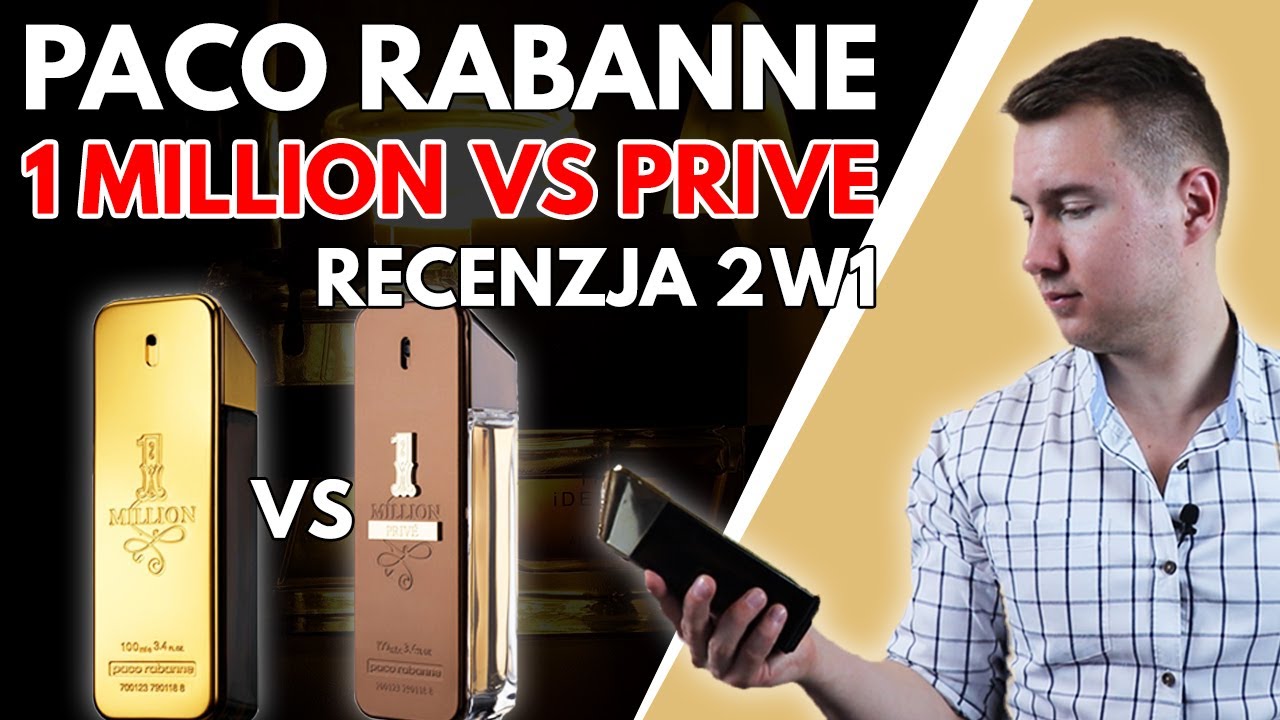 Paco Rabanne 1 MILLION vs One Million PRIVE Recenzja 2w1 - Recenzje męskich perfum I PERFUMOWE ABC