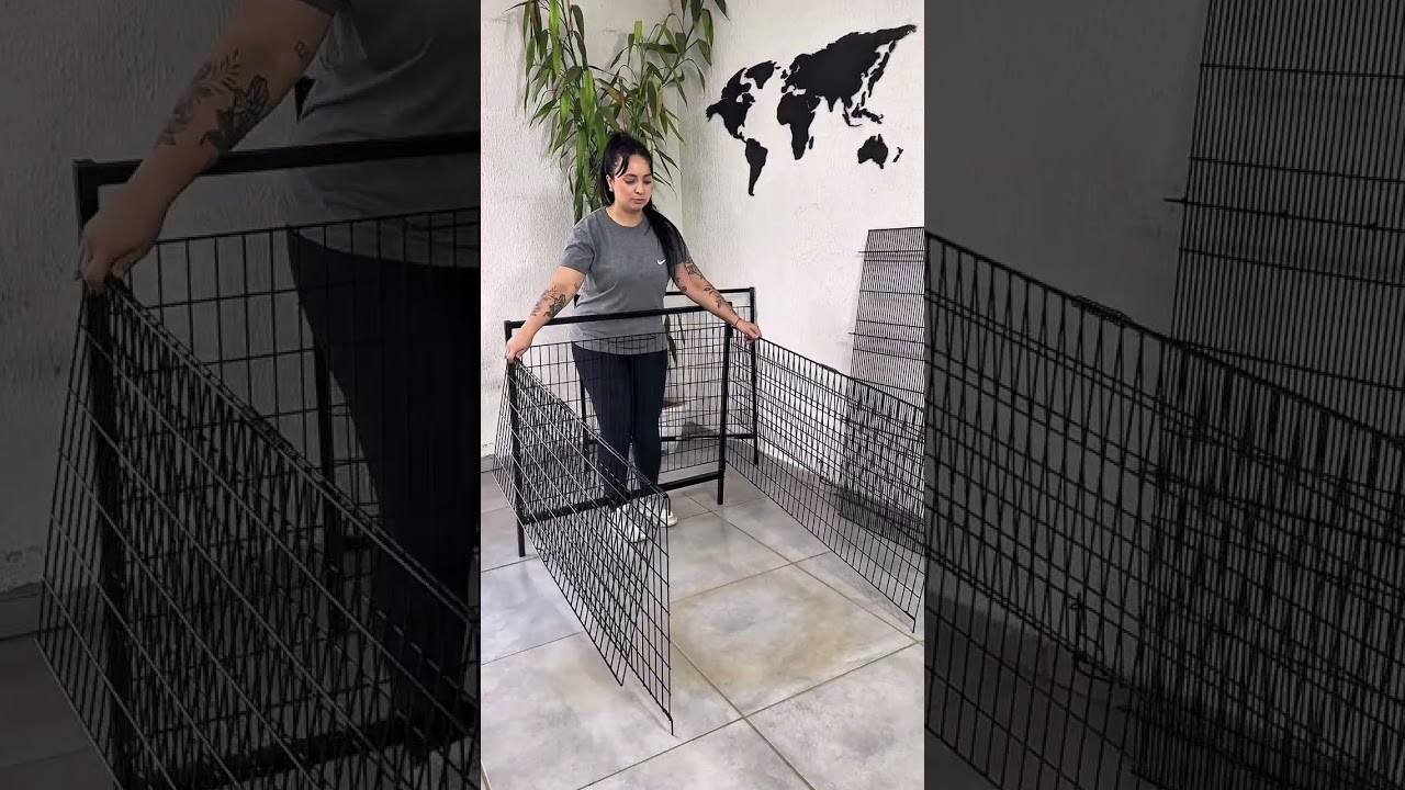 Montagem berço pet G. Fácil, prático e rápido!