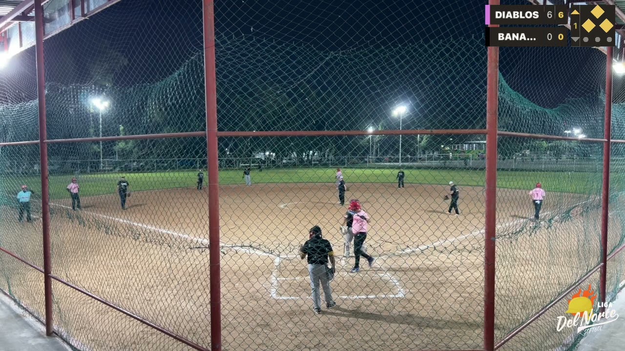 Softbol 3ra A Diablos vs Bananas CDC