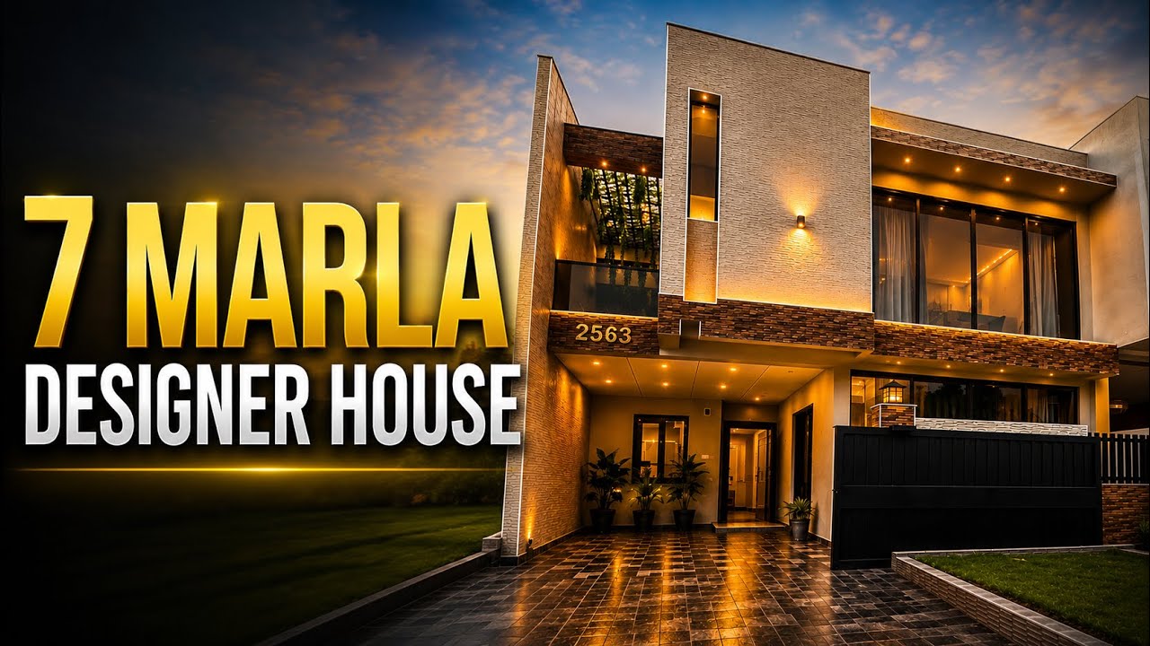 7 Marla Designer House for sale in Block E, Multi Gardens B-17 Islamabad.