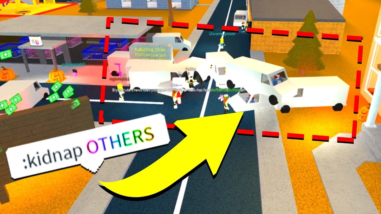 KIDNAPPING EVERYBODY WITH ADMIN COMMANDS! (Roblox)