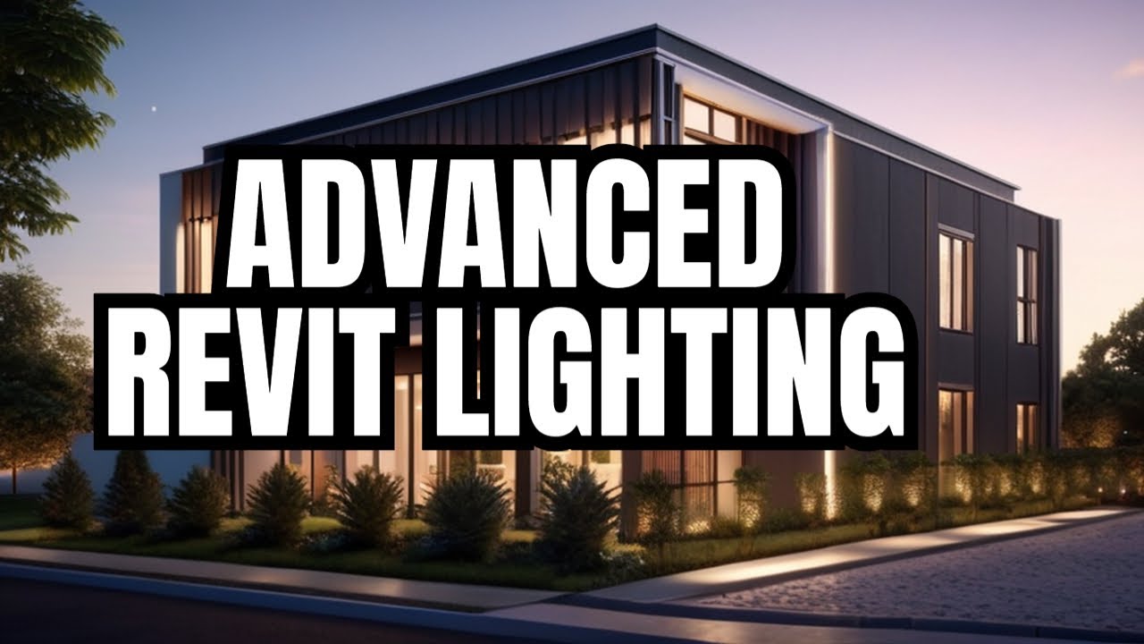 Электроосвещение Revit для небольших зданий среднего уровня