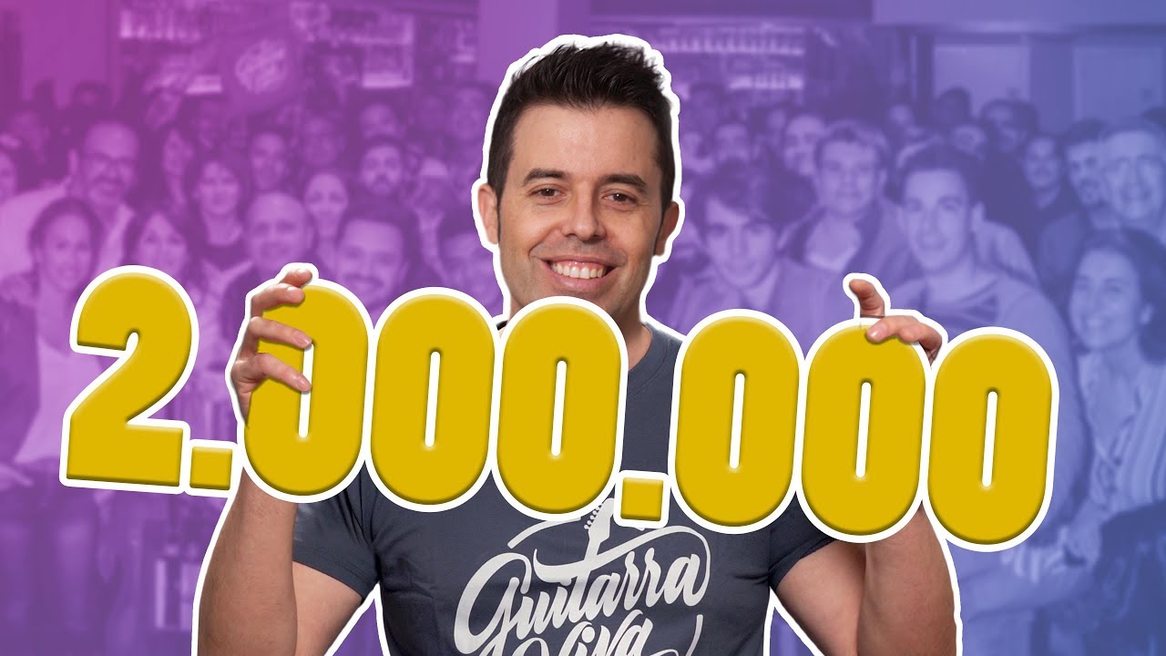 Especial 2.000.000  y 7 a&ntilde;os en Guitarraviva, Gracias a todos | Guitarraviva