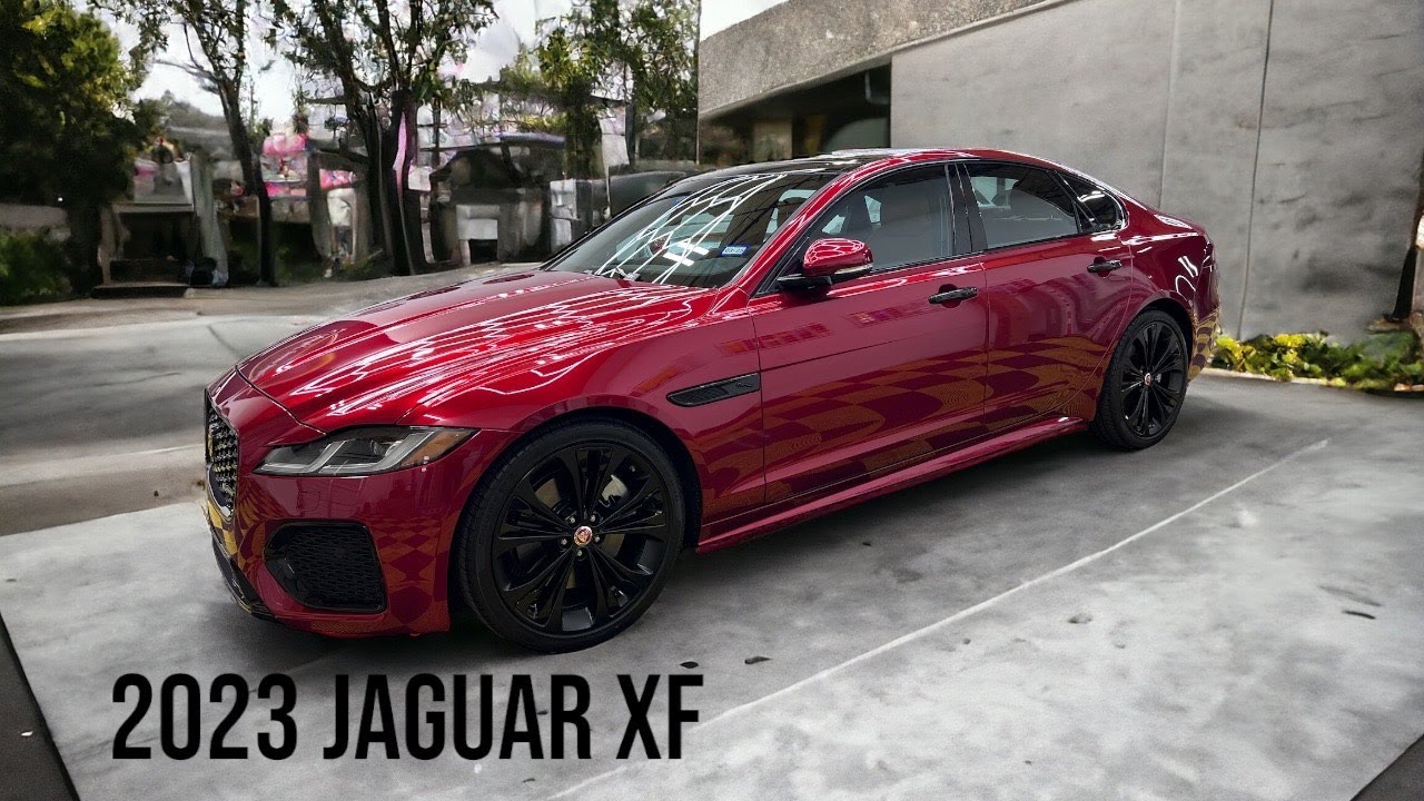 Jaguar XF Wrapped In Inozetek Vampire Red Installed by Jekyll and Hydes Custom Car Wraps