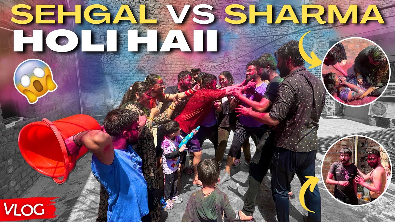 Ab Tak Ki Sabse Best HOLI *VLOG*🔥 | Kon Jeetega?
