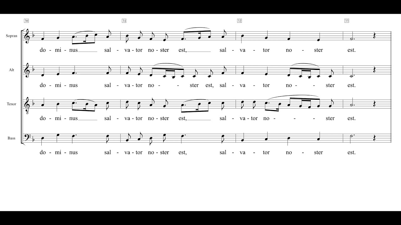Enatus est Emanuel Praetorius nach Grote016 Einstudierung Bass