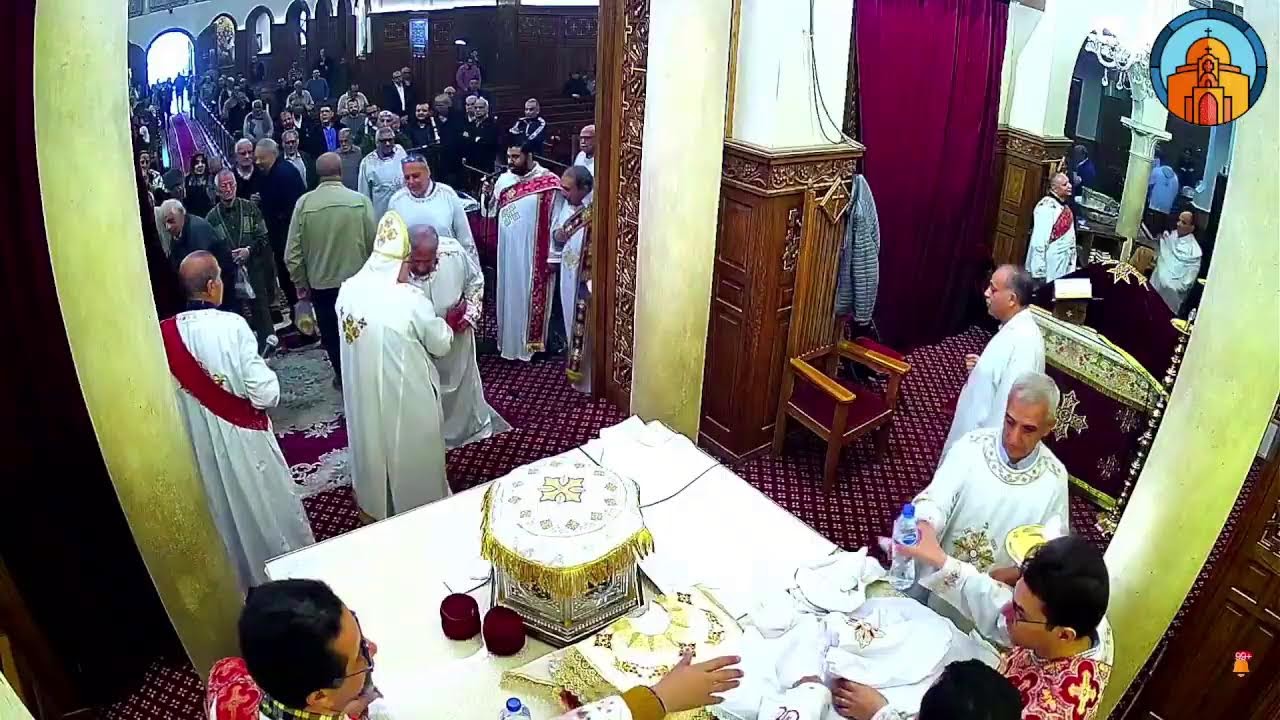 القداس الالهى يوم الخميس من الصوم الكبير  26/ 2 /  2026