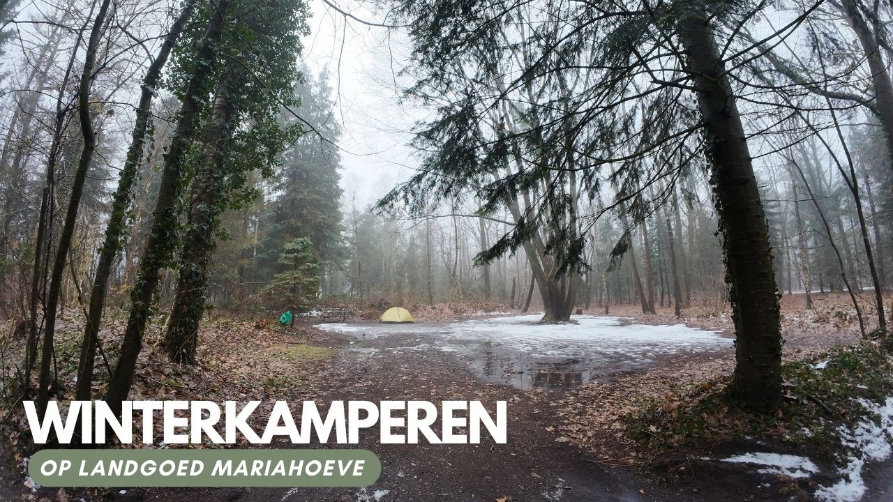Eerste keer winterkamperen met mijn nieuwe Nemo Hornet Osmo | Landgoed Mariahoeve
