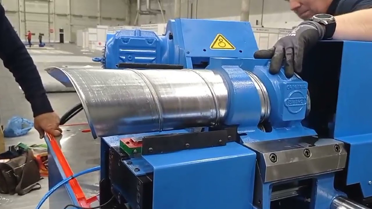 Впервые на выставках Украины – спирально-навивной станок SPIRO Tubeformer 1602 от MV-Tools!
