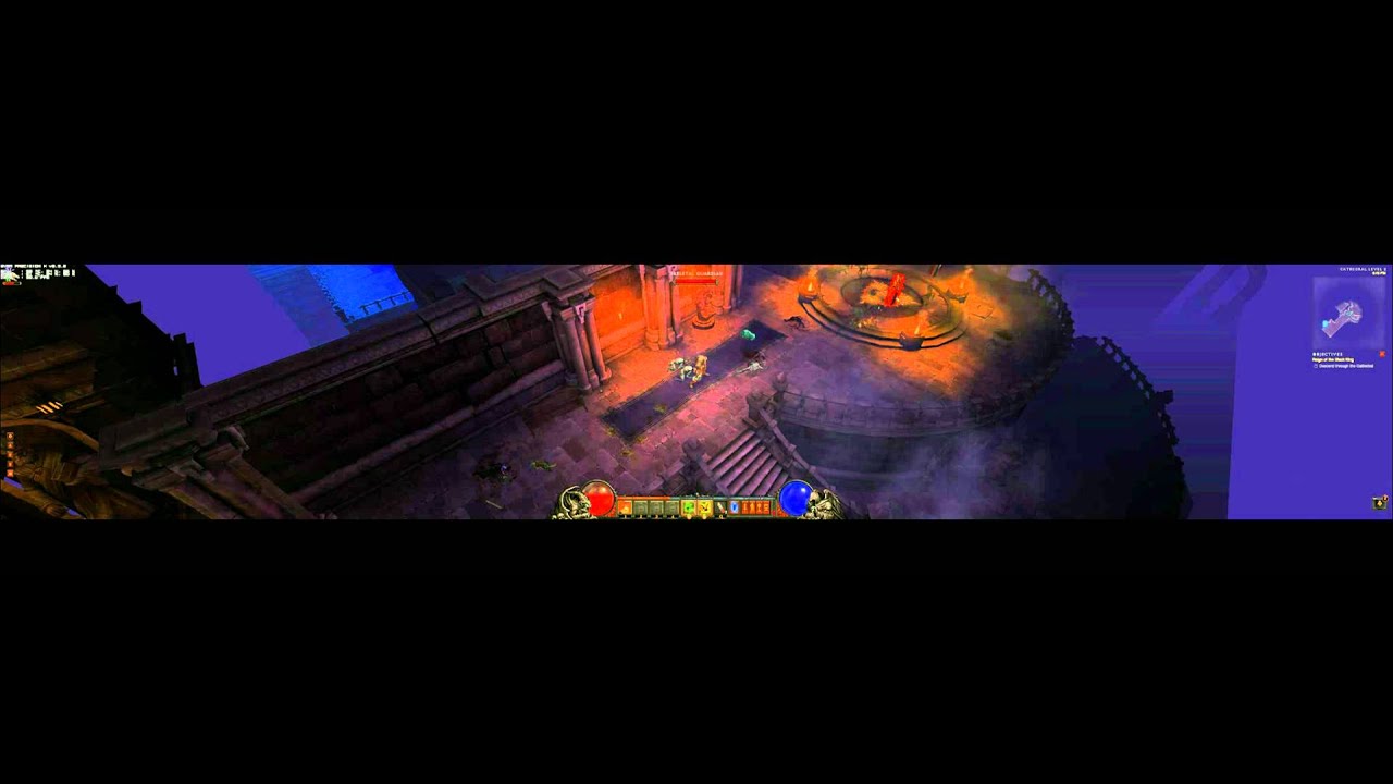 Diablo 3 (Witch Doctor Gameplay) - SLI GTX 680's - Triple Monitors Nvidia Surround (1)