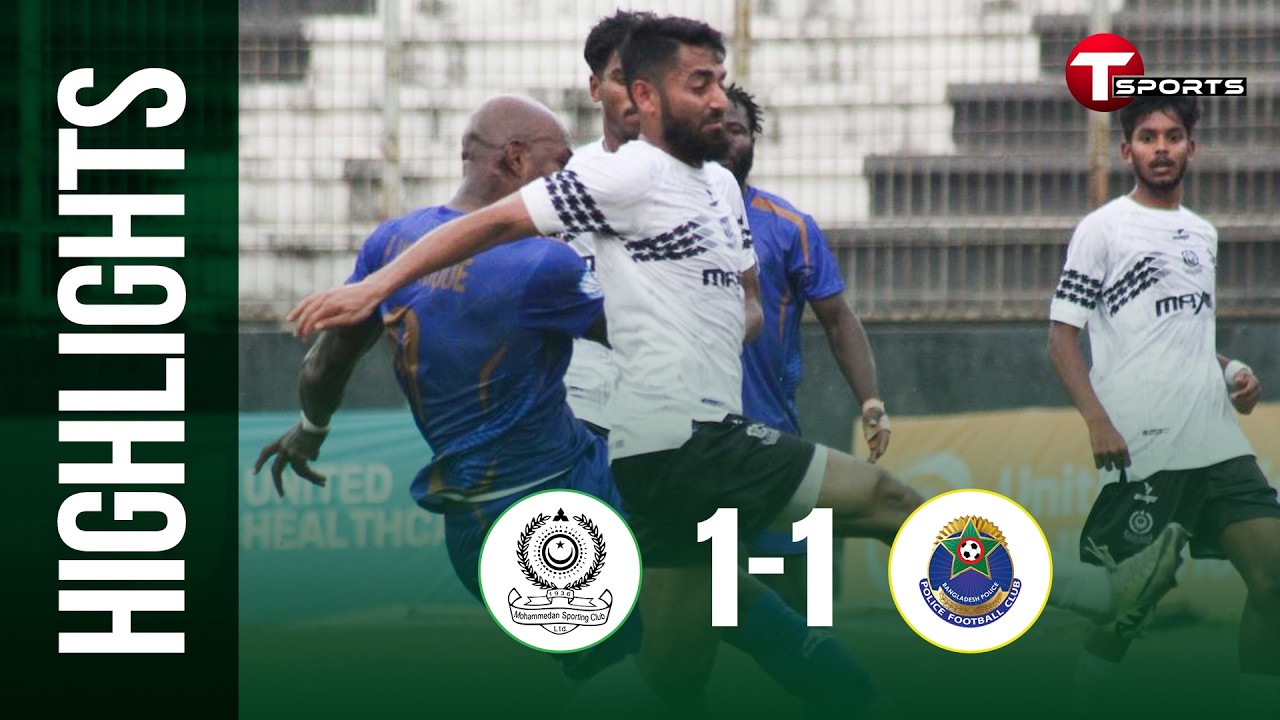 Highlights | Mohammedan SC Ltd. vs Bangladesh Police FC | Bangladesh Football League 2025-26