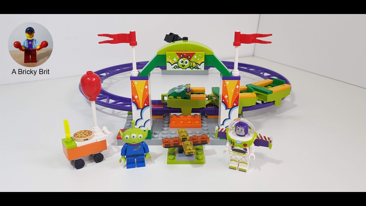 LEGO Toy Story Carnival Thrill Coaster Speed Build Set 10771