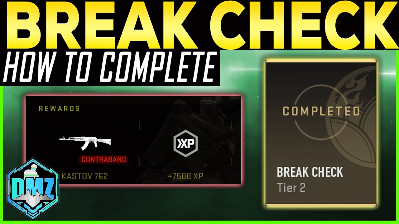DMZ BREAK CHECK MISSION GUIDE - Waterways Dead Drop Location - Car Crash Site and Hard Drive