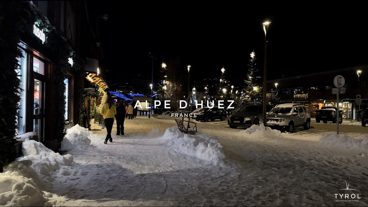 Alpe d'Huez Town Centre, Night Walking Tour