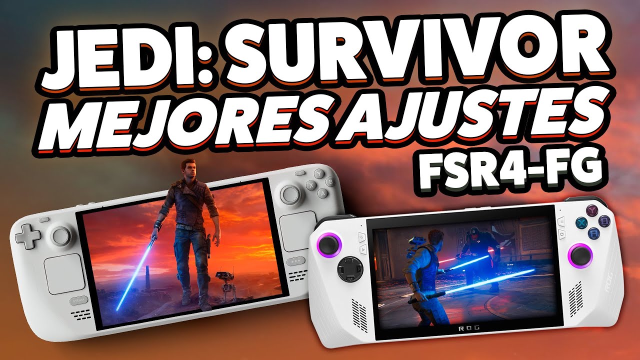 Cómo instalar FSR4 en JEDI: SURVIVOR para Steam Deck y ROG Ally? 👌
