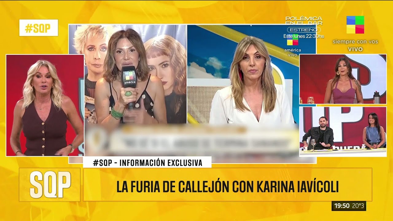 🔥 TENSO CRUCE ENTRE FERNANDA CALLEJ&Oacute;N Y KARINA IAV&Iacute;COLI AL AIRE DE INTRUSOS